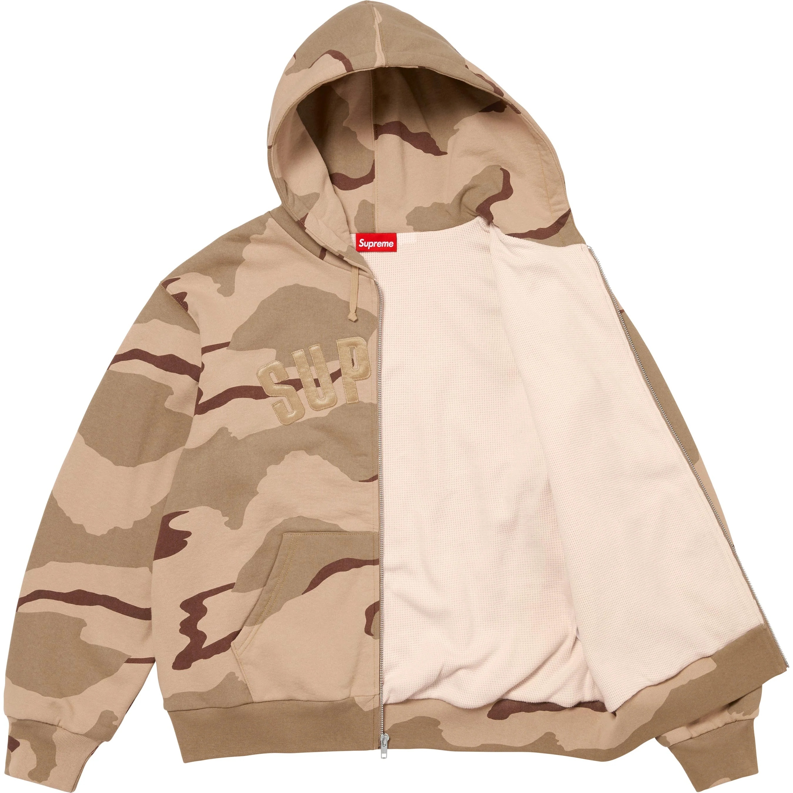 Arc Thermal Lined Zip Up Hooded Sweatshirt view 20